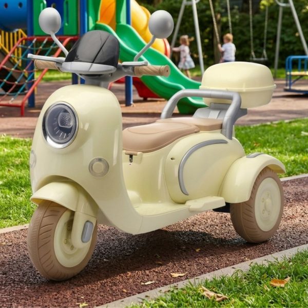 151 Dečiji motor na akumulator bež