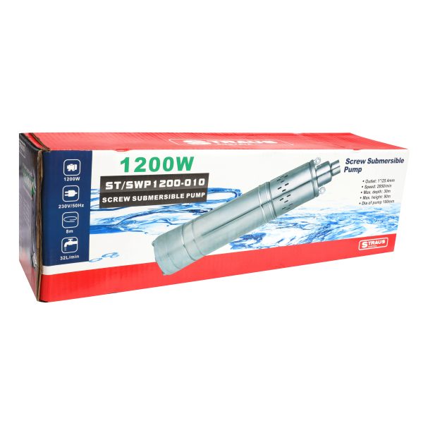 Vijčana vodena pumpa ST/SWP1200-010 Straus
