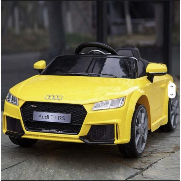 Automobil na akumulator AUD TT – žuta