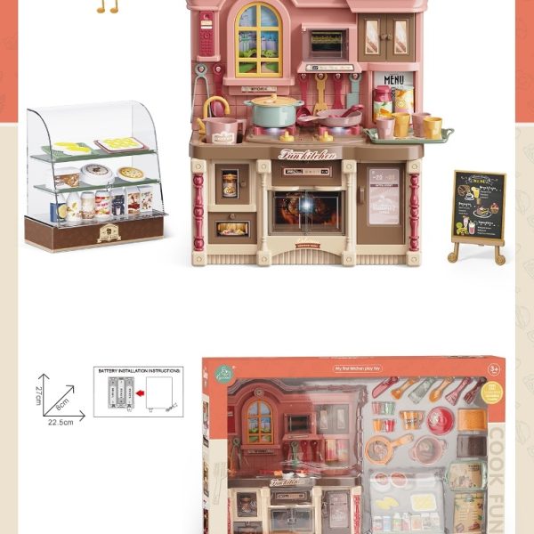 Kuhinjski set svetlo/zvuk