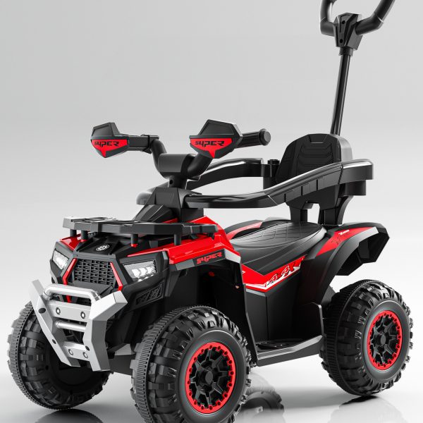 Motor kvad mini  6V sa ručkom MB0664 CRVENA