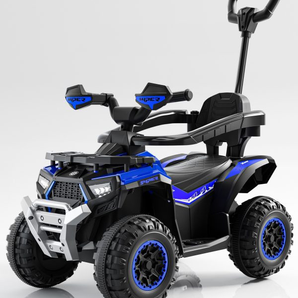 Motor kvad mini  6V sa ručkom MB0664 PLAVA