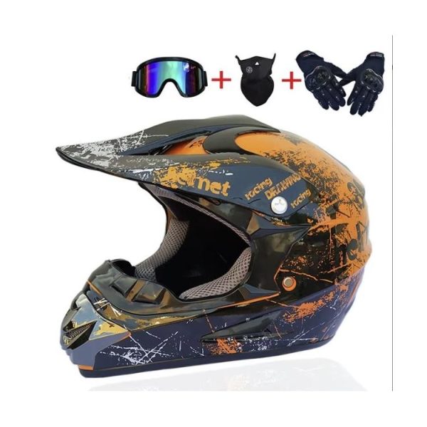 Set za motocross ORANGE L