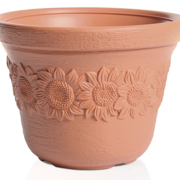 Saksija Sunny 30cm terakota