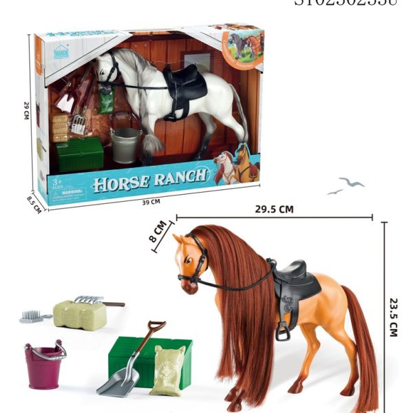 Konjić 30cm sa dodacima
