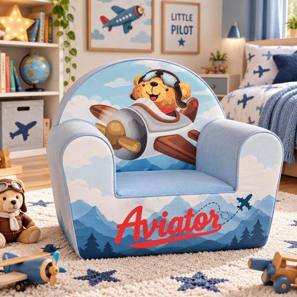Decija fotelja aviator DELTA 102064