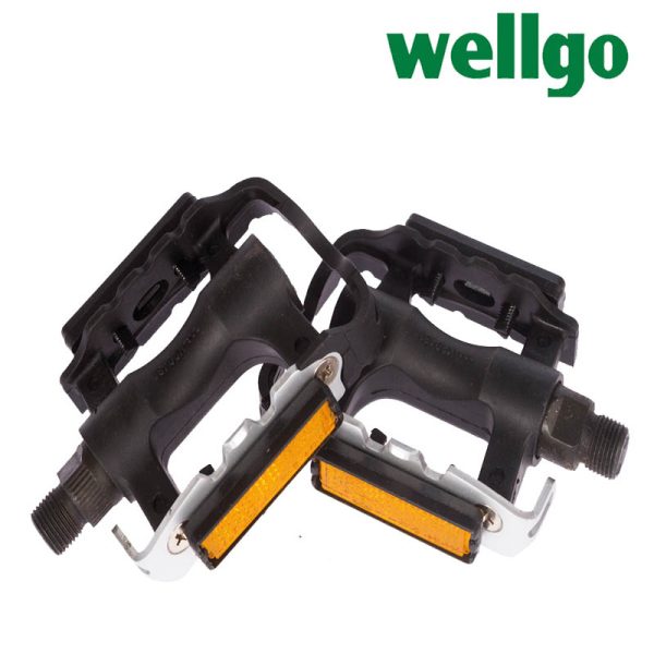 PEDALA WELLGO ALU/PVC #R11 BLK
