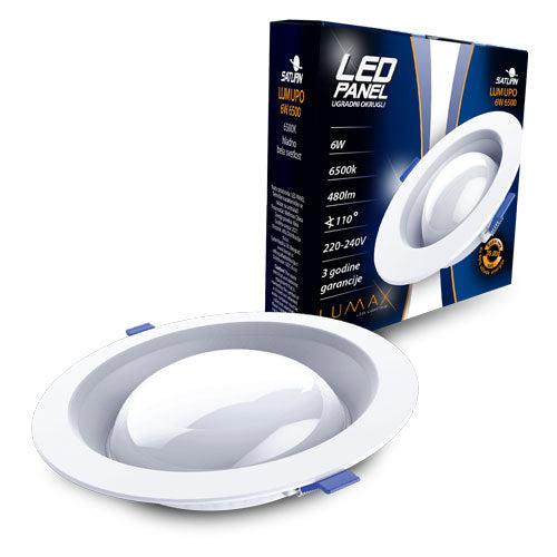 Led Panel SATURN 12W 960lm 6500K