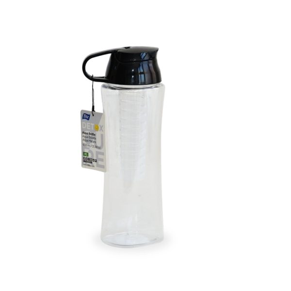 Flaša za vodu 650ml Aqua detox transparent
