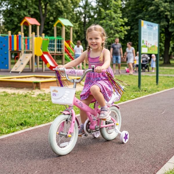 Dečiji bicikl Lilly 12″ roze